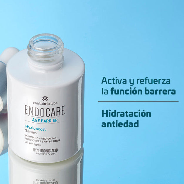 Kit ANTIEDAD HIDRATACION compra Age Barrier Hyaluboost Serum GRATIS Hyaluboost ojos