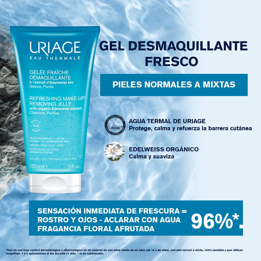 Kit Uriage Bariésun Aqua Ultra Mate SPF 50+ GRATIS Uriage Gel Desmaquillante Refrescante x 150ml