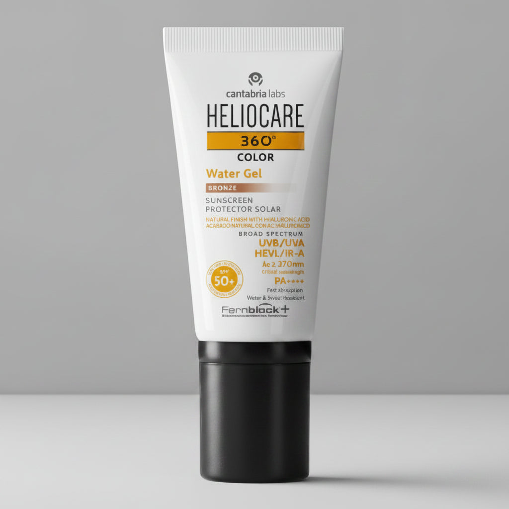 Heliocare 360° Water Gel Color Bronce - Protector solar X 50ml