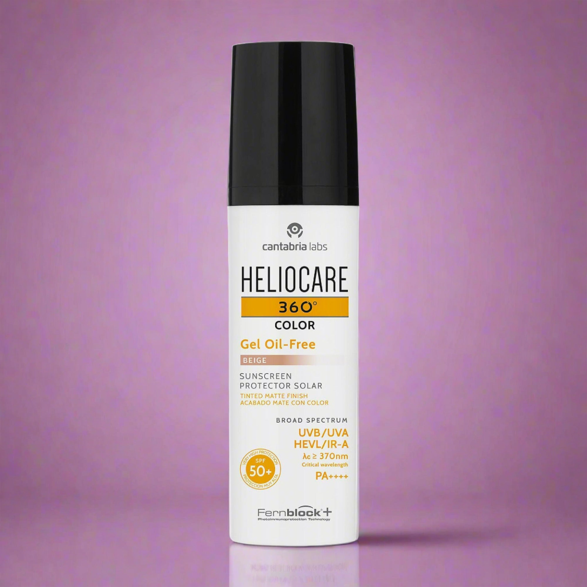 Heliocare 360° Toque Seco Beige - Protector solar x 50ml