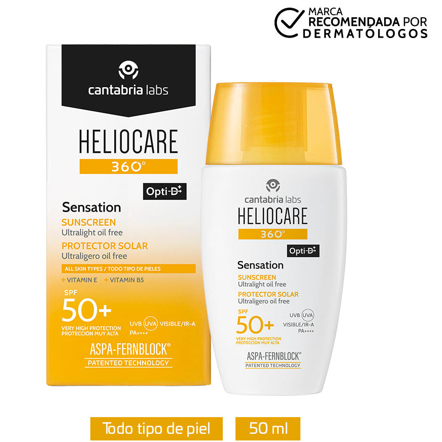 Heliocare 360° Sensation X 50ml - Protección solar
