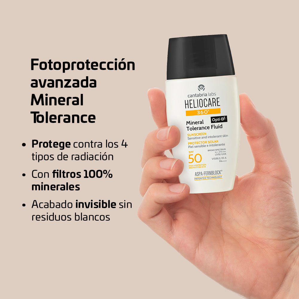 Heliocare 360° Mineral Tolerance - Protector solar x 50ml
