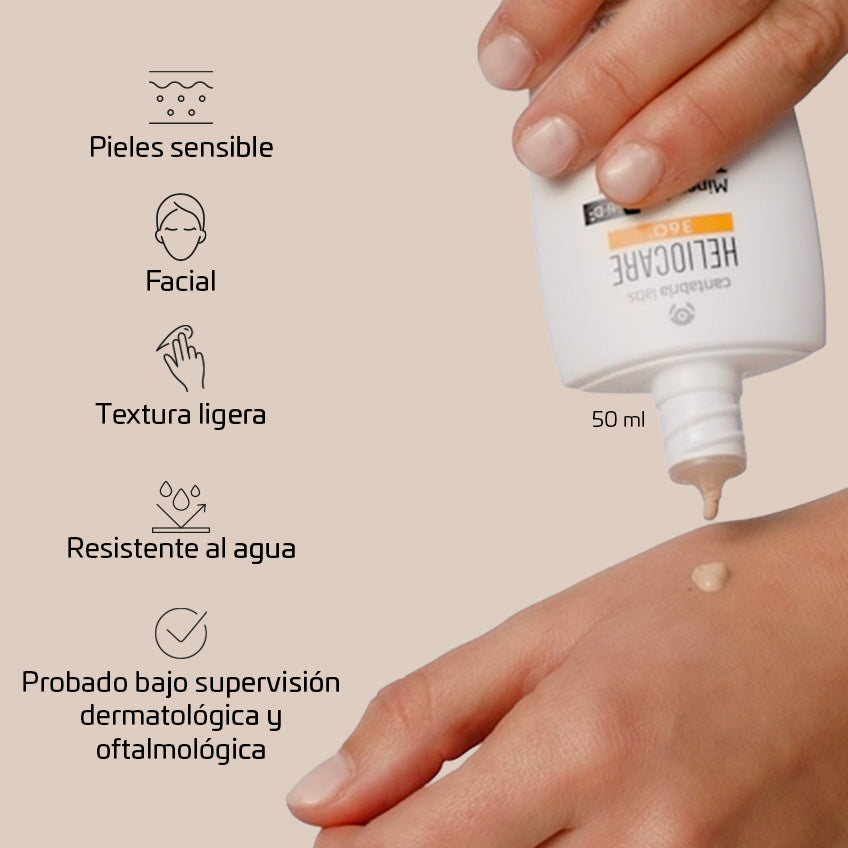 Heliocare 360° Mineral Tolerance - Protector solar x 50ml