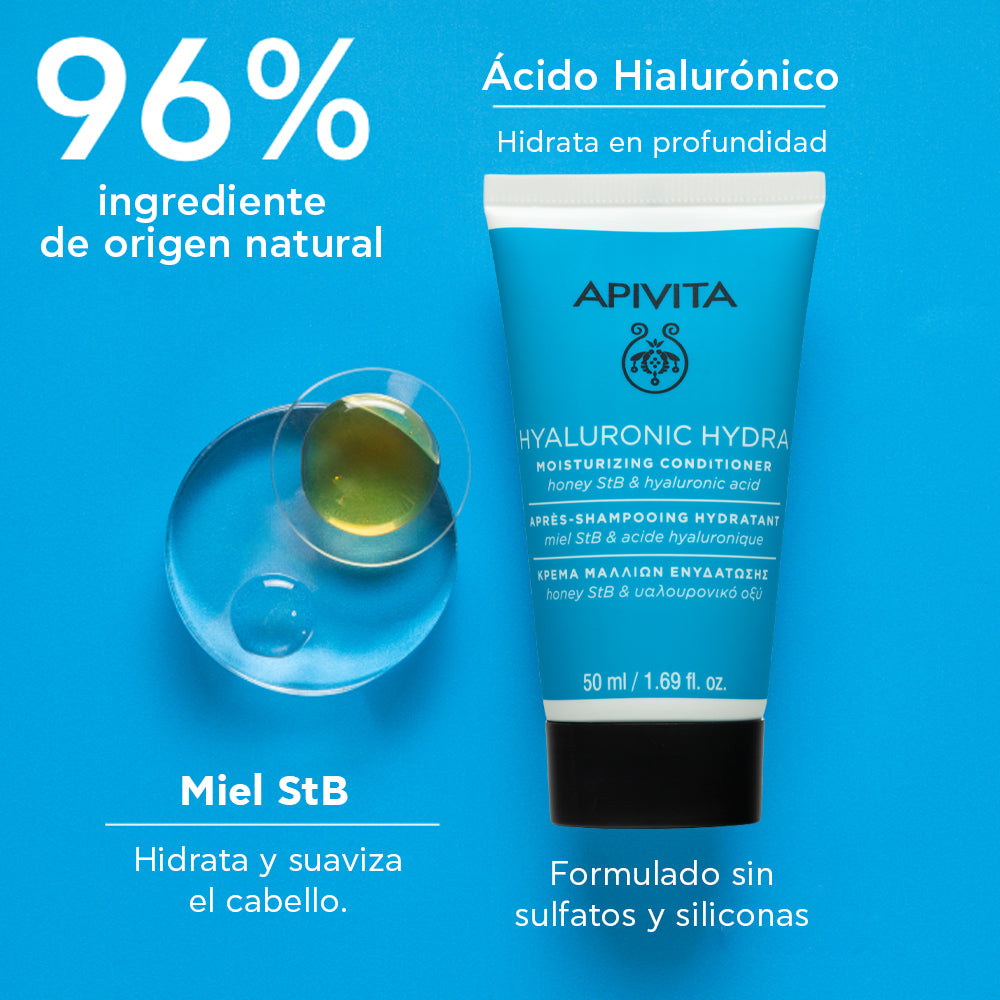 Apivita Hyalu Hydra Acondicionador x 50 ml