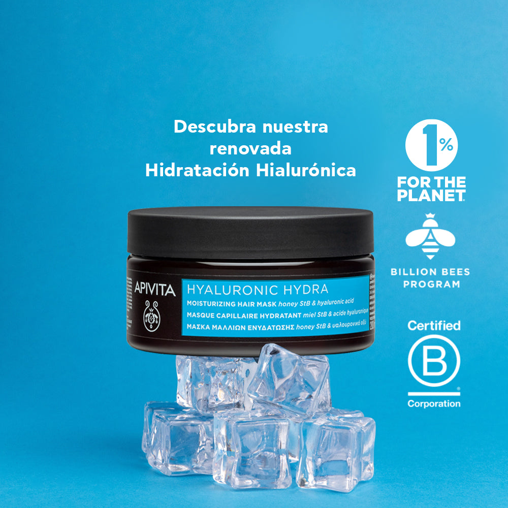 Apivita Hyaluronic Hydra Mascarilla capilar x 200ml