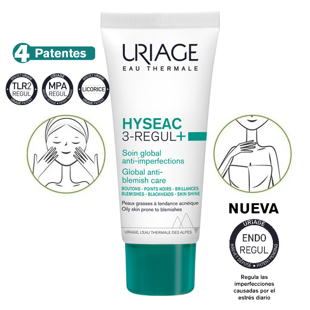 Uriage Hyséac 3-regul + Anti imperfecciones