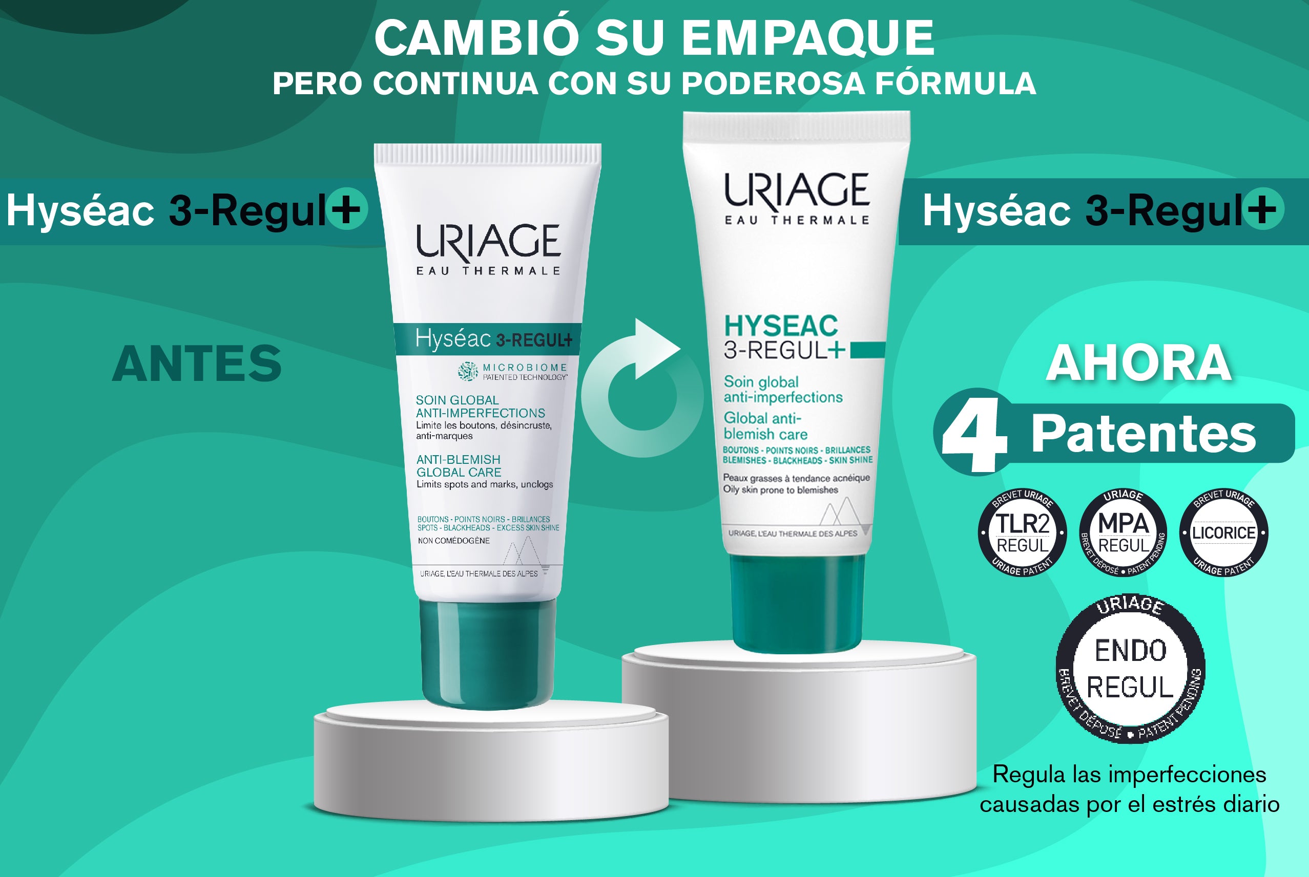 Uriage Hyséac 3-regul + Anti imperfecciones