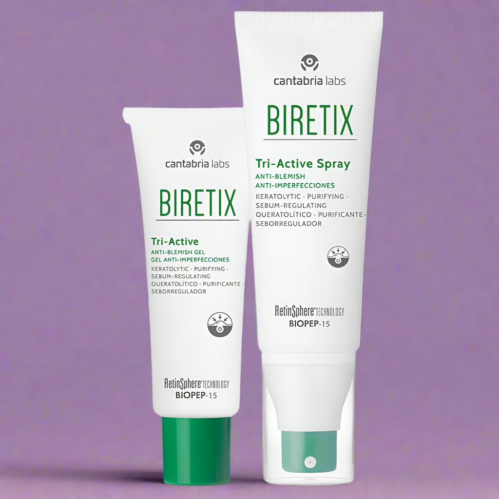 Kit IMPERFECCIONES CARA/CUERPO compra Biretix Triactive Gel GRATIS Triactive Spray 100ml