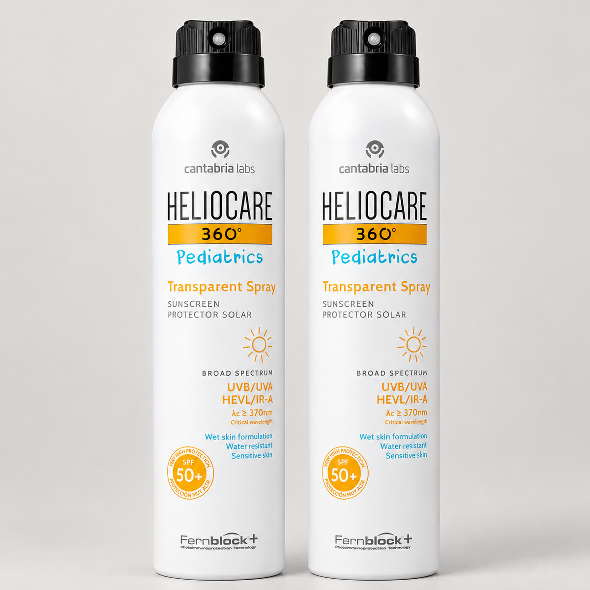 Kit 2X1 PROTECTOR SOLAR Heliocare Pediátrico X 200ml. ÚLTIMAS UNIDADES