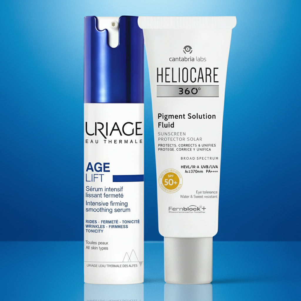 Kit TOP ARRUGAS/MANCHAS Age Lift Suero GRATIS Heliocare 360 Pigment Solution