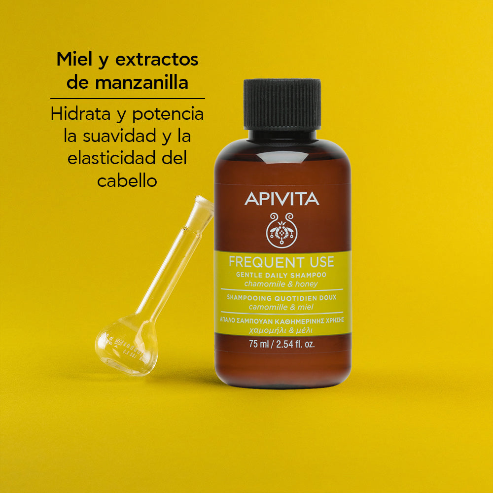 Apivita Shampoo Cuidado diario X 75ml