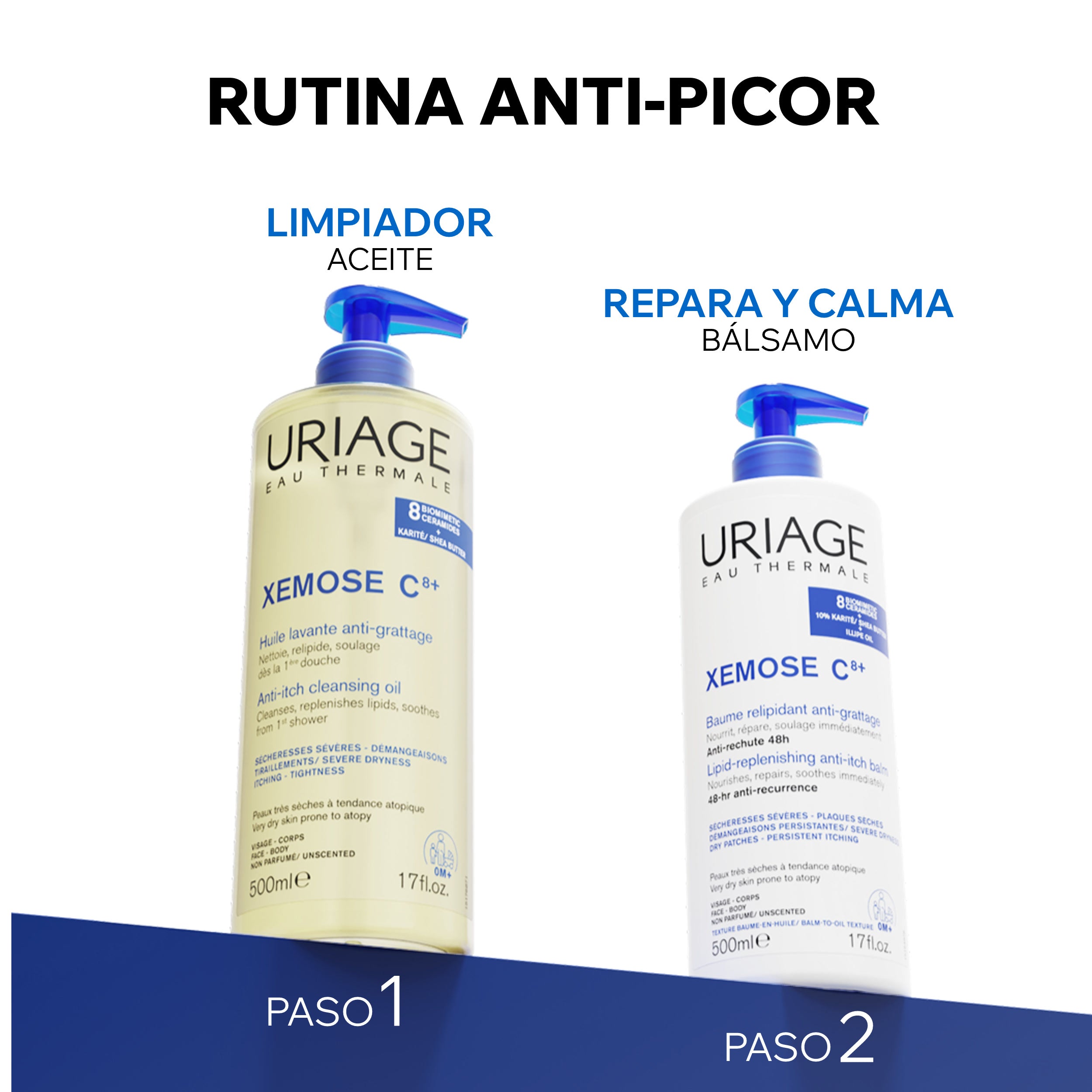 Uriage Xémose C8+ Bálsamo Nutritivo Calmante x 500ml