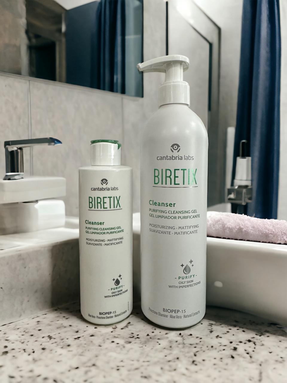 Biretix Gel Limpiador x 400ml - Anti imperfecciones