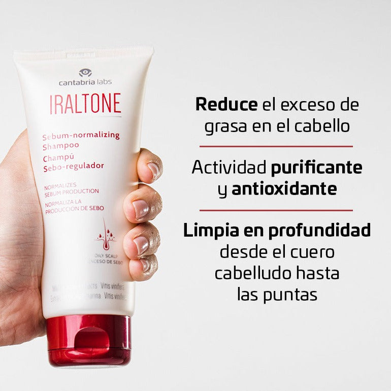 Iraltone Champu Sebo Regulador x 200ml - Pelo