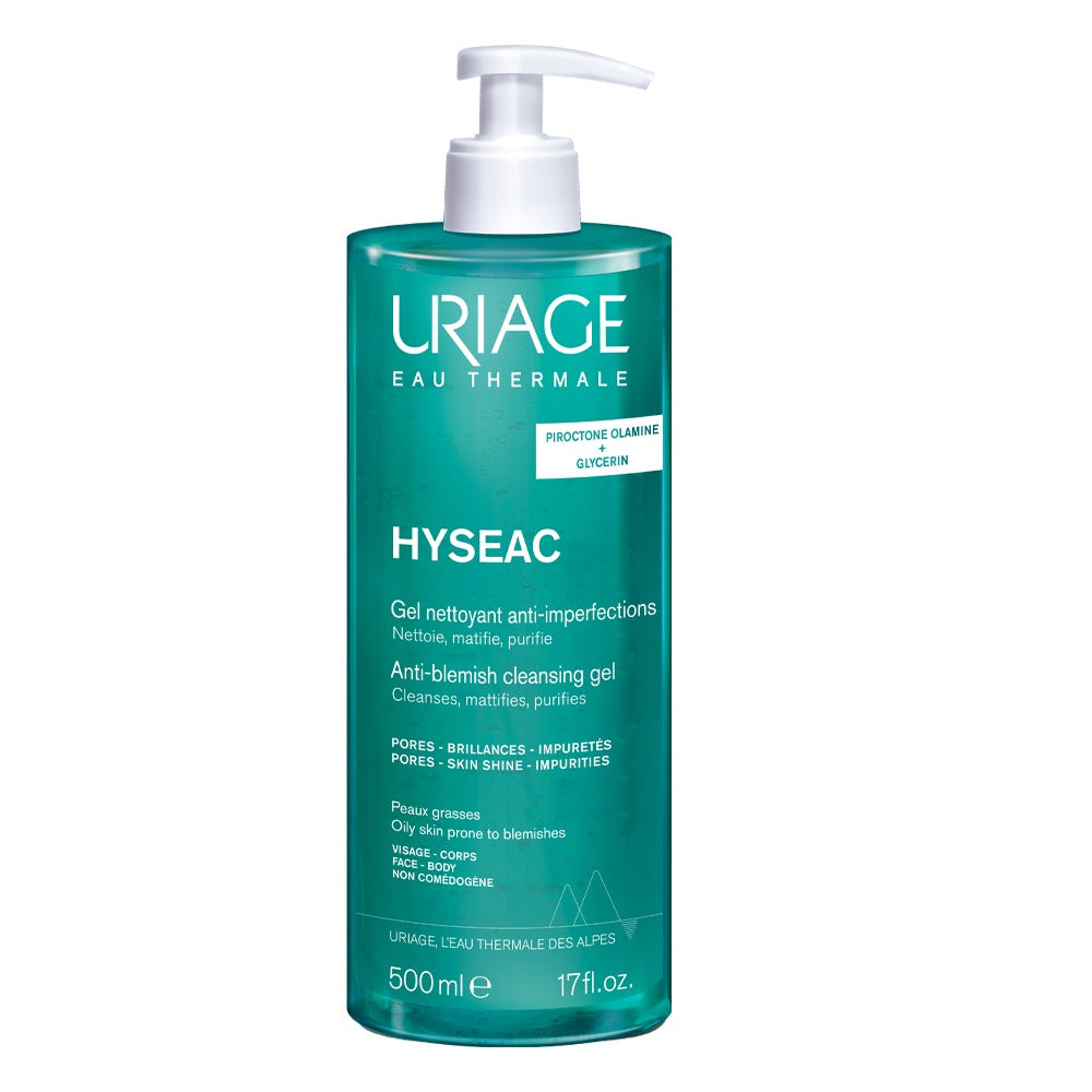 Uriage Hyséac Gel Limpiador X 500ml - Anti imperfecciones