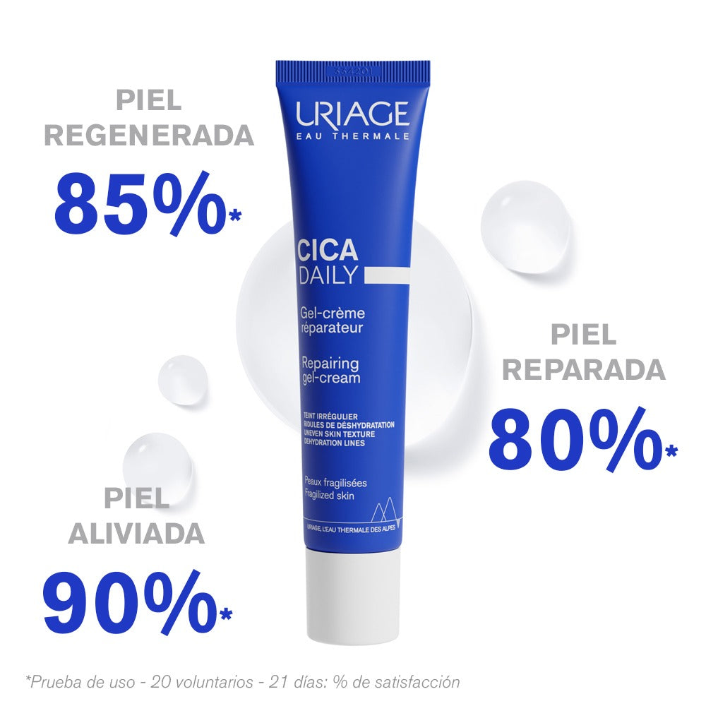 Uriage Cica Daily Gel Crema X 40ml - Repara e hidrata