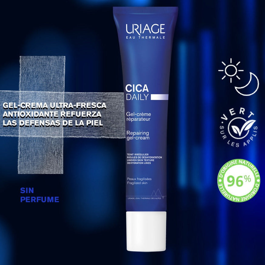 Uriage Cica Daily Gel Crema X 40ml - Repara e hidrata