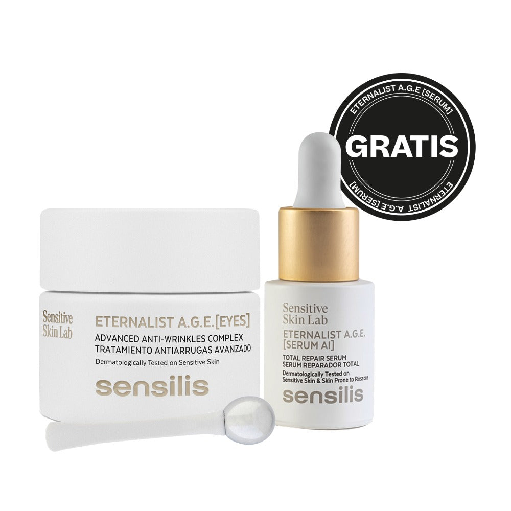 Kit ADIOS ARRUGAS compra Sensilis Eternalist A.G.E Ojos GRATIS Eternalist A.G.E Serum x 15ml