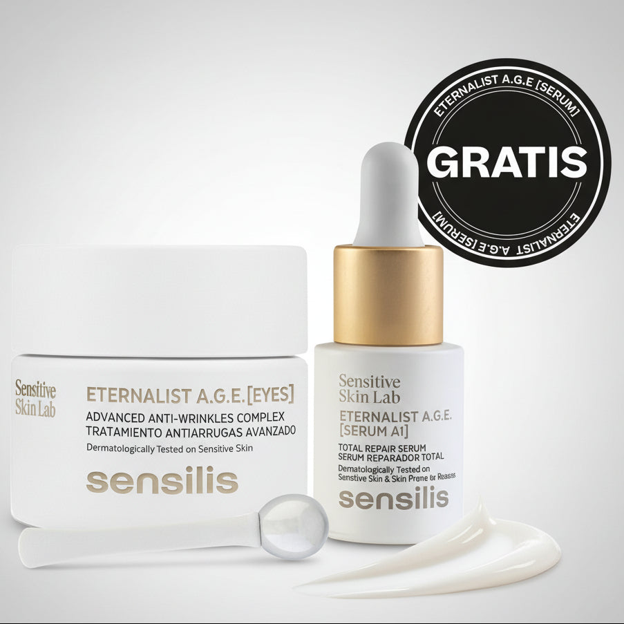 Kit ADIOS ARRUGAS Sensilis Eternalist A.G.E Ojos GRATIS Eternalist A.G.E Serum x 15ml