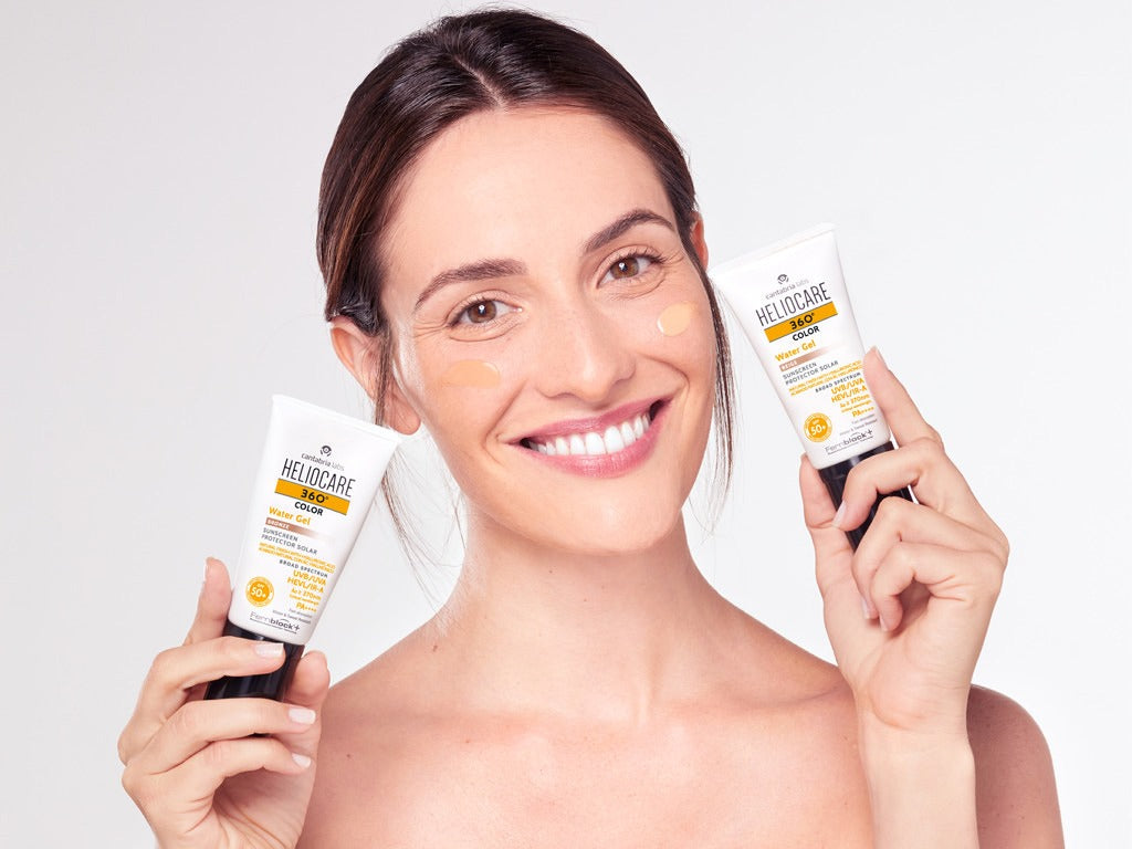 Heliocare 360° Water Gel Color Beige - Protector solar x 50ml