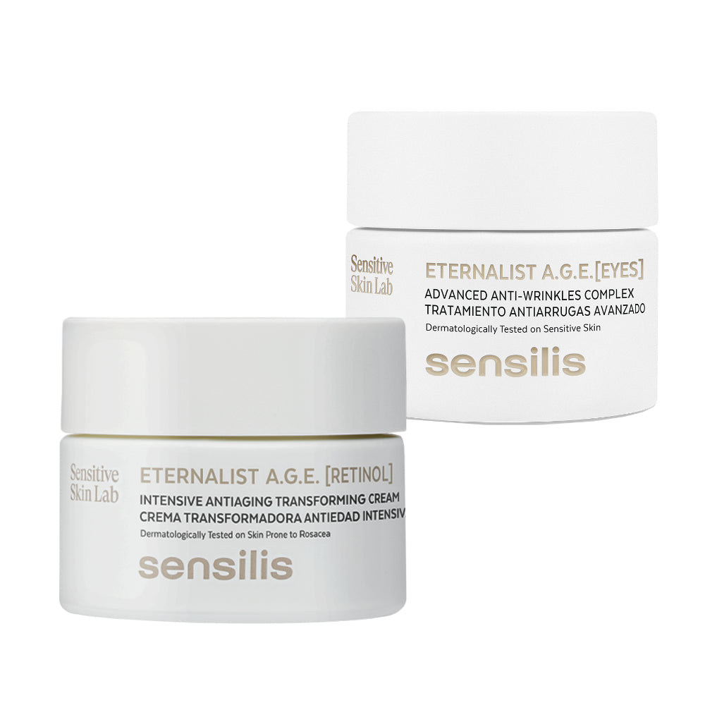 Kit Sensilis Eternalist A.G.E. (Retinol) GRATIS Sensilis Eternalist A.G.E X 20ml - contorno de ojos