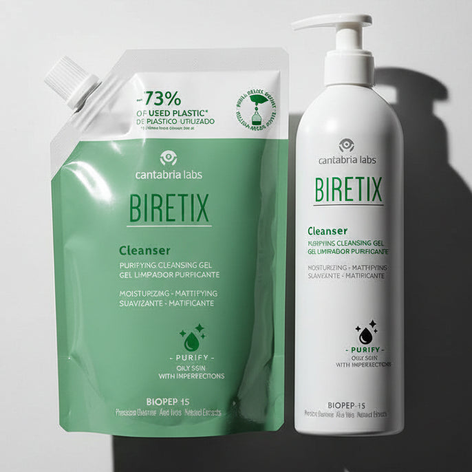 Biretix Gel Limpiador REFILL x 400ml - Anti imperfecciones