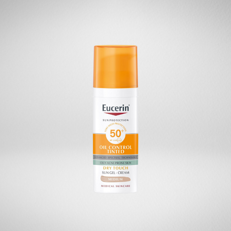 Eucerin Sun Gel Cream Touch Dry Spf50+. Protector solar ultraligero