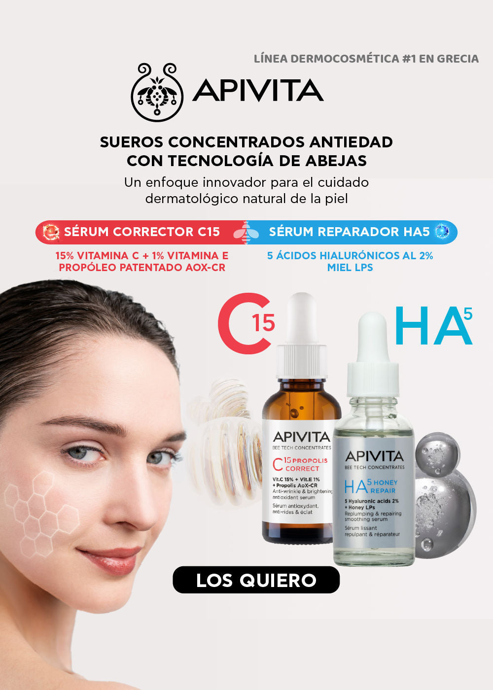 Apivita Sueros Bee Tech