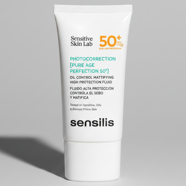 Sensilis Photocorrection [Pure Age Perfection 50+] X 40ml - Protección solar