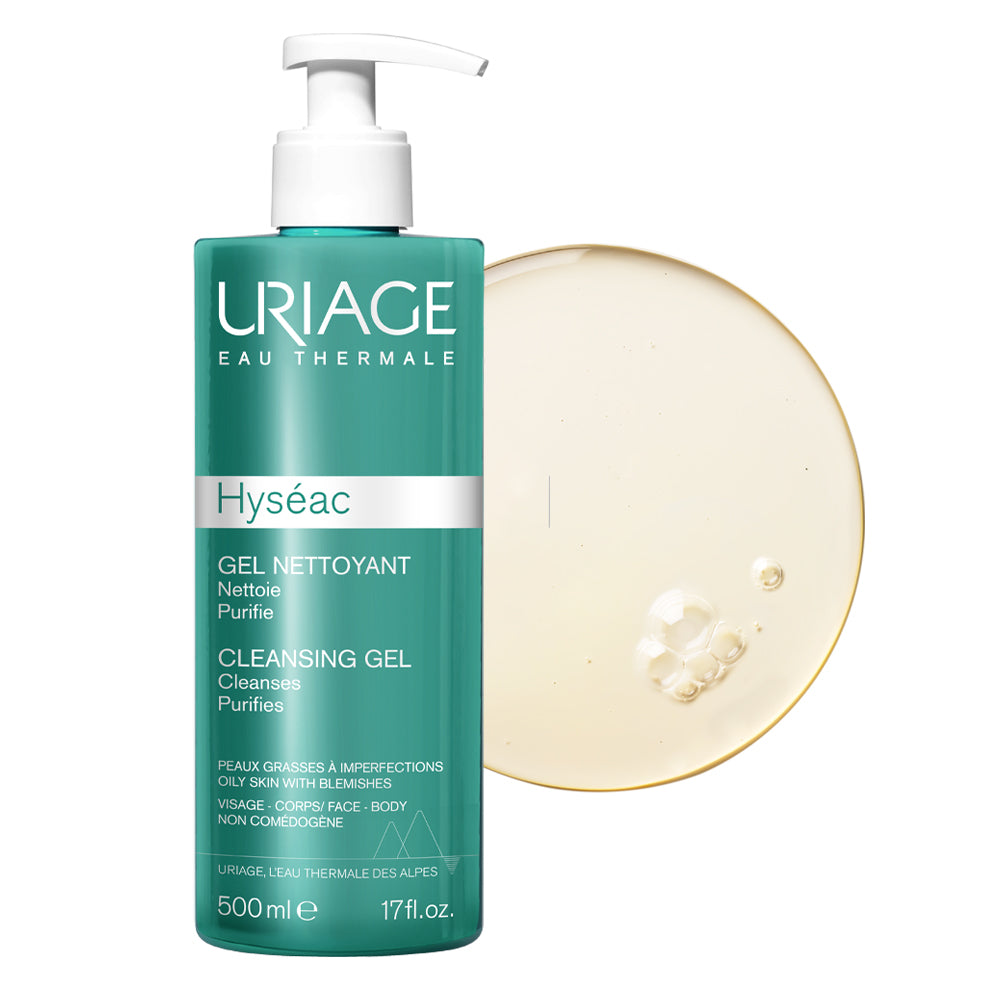 Uriage Hyséac Gel Limpiador x 500ml - Anti imperfecciones