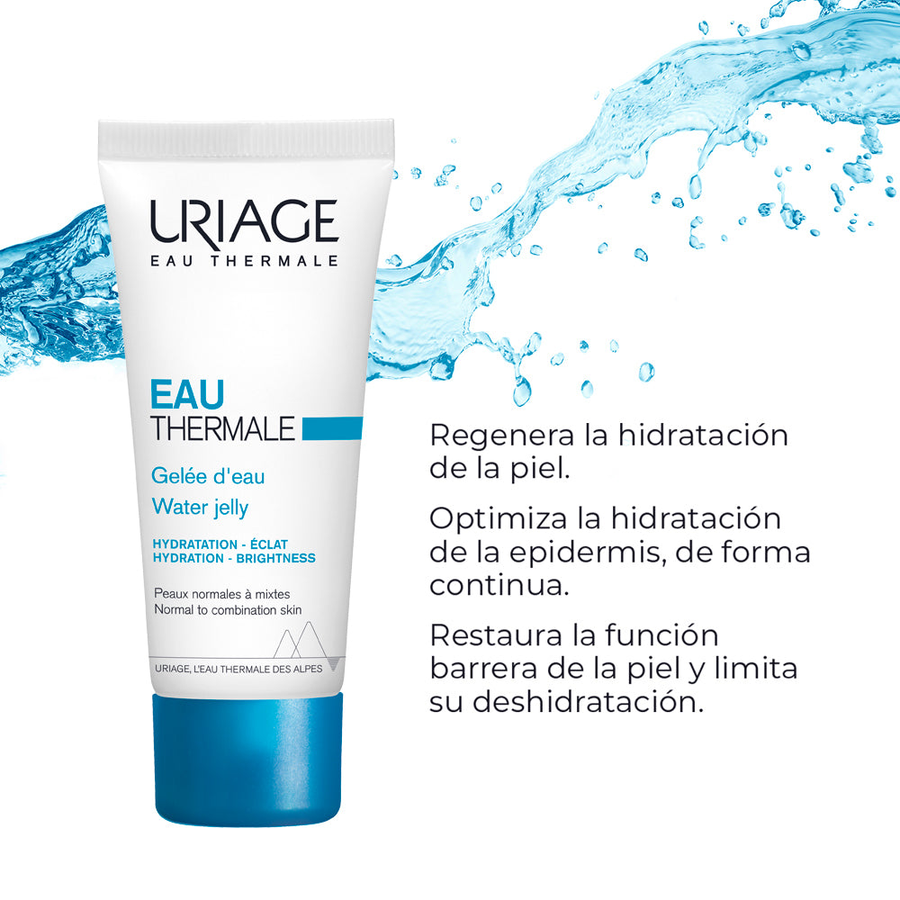 Kit TOP URIAGE Depiderm Suero Vit C al 20% GRATIS Uriage Agua Termal Water Jelly