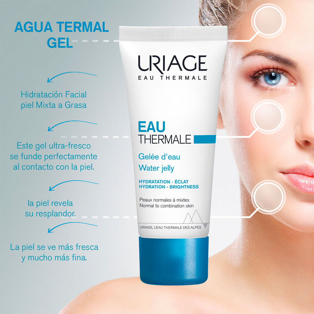 Kit TOP URIAGE Depiderm Suero Vit C al 20% GRATIS Uriage Agua Termal Water Jelly