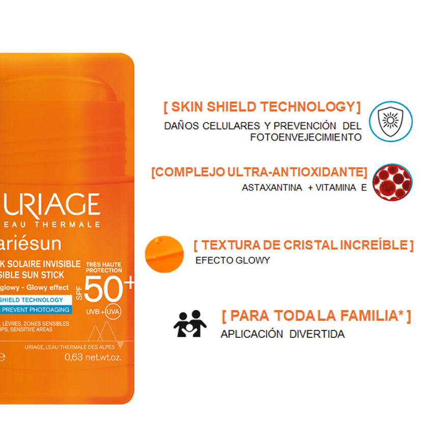 Kit Bariésun Agua Solar Refrescante Spray X 200ml GRATIS Bariésun Stick Invisible X 18gr