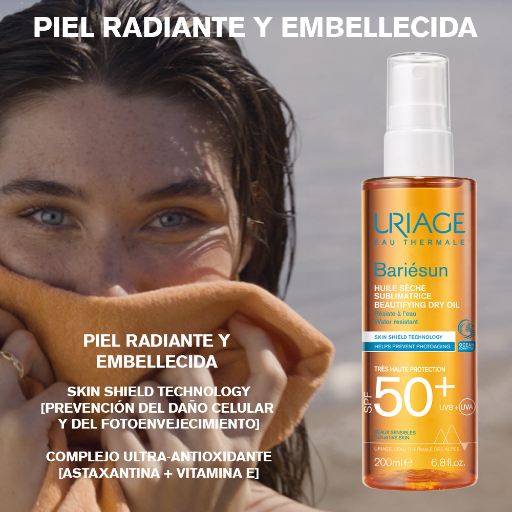 Uriage Bariésun spf50+ Aceite Seco Embellecedor Spray X 200ml