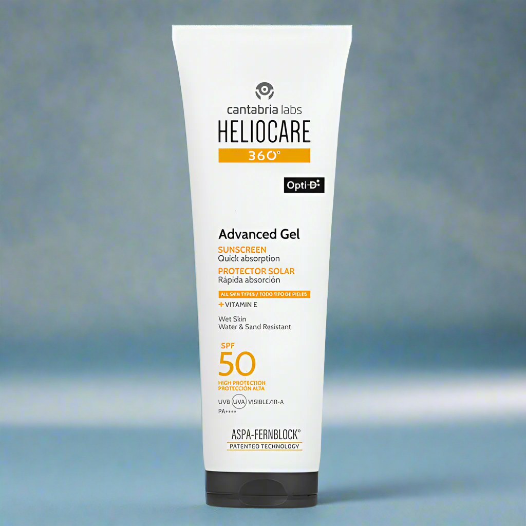 NUEVO! Heliocare 360° Advance Gel x 250ml - Protector solar corporal
