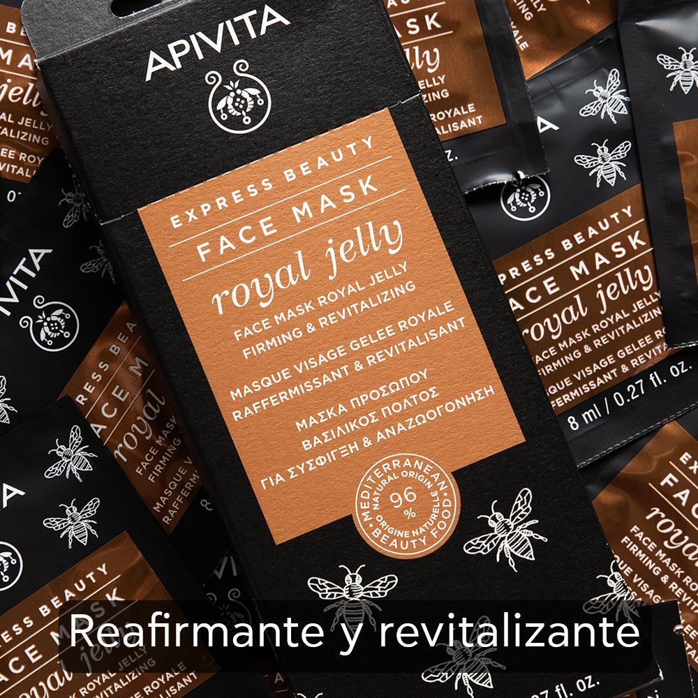 Apivita Mascarilla Facial Jalea real X 2 sachets