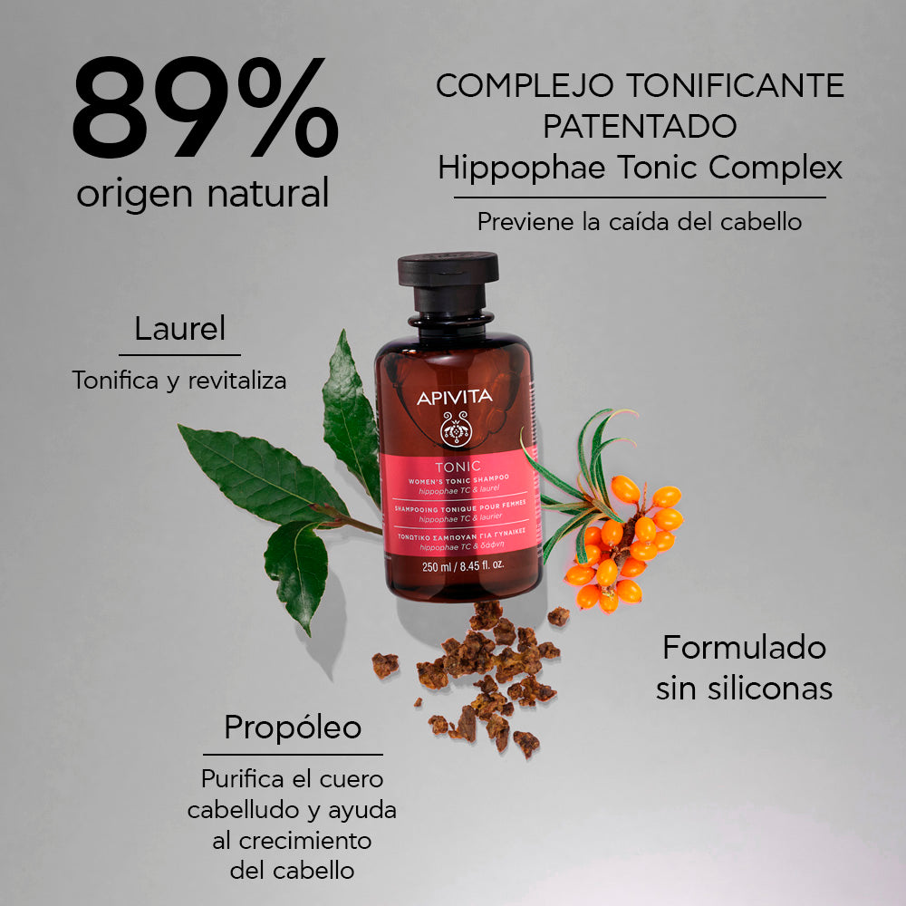 Apivita Shampoo prevención caída Mujer X 250ml