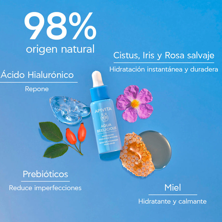 Apivita Aqua Beelicious Booster Serum - Hidratación x 30ml