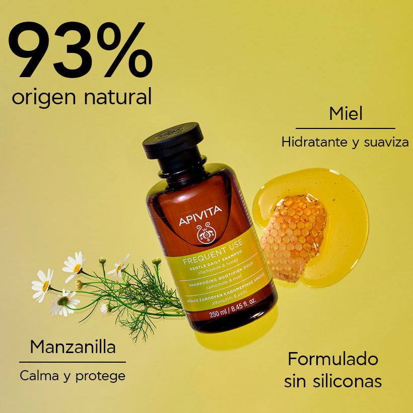 Apivita Shampoo Cuidado diario X 250ml