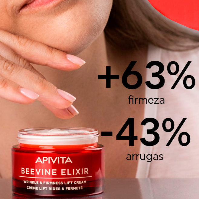 KIT LLEVA 3 PRODUCTOS ANTIARRUGAS Beevine Elixir crema GRATIS Contorno de ojos + GRATIS Espuma limpiadora 75ml