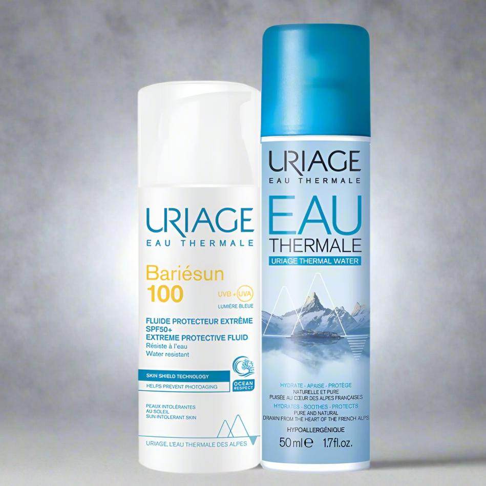 Kit 2x1 Bariesun 100 GRATIS Uriage Agua Termal 50ml