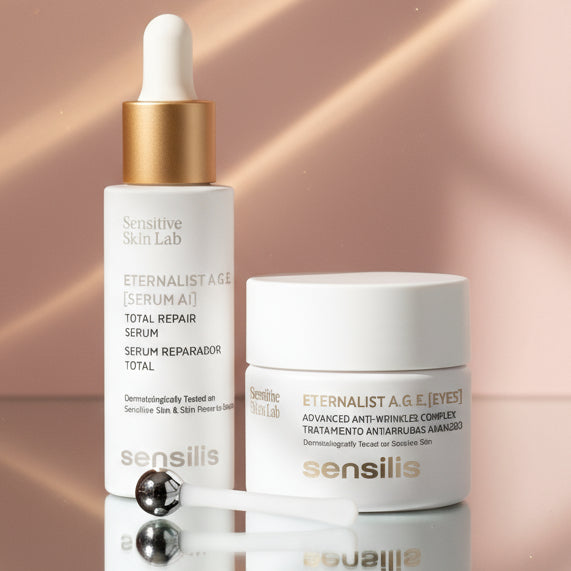 Kit ADIOS ARRUGAS compra Sensilis Eternalist A.G.E Serum GRATIS Eternalist A.G.E Ojos