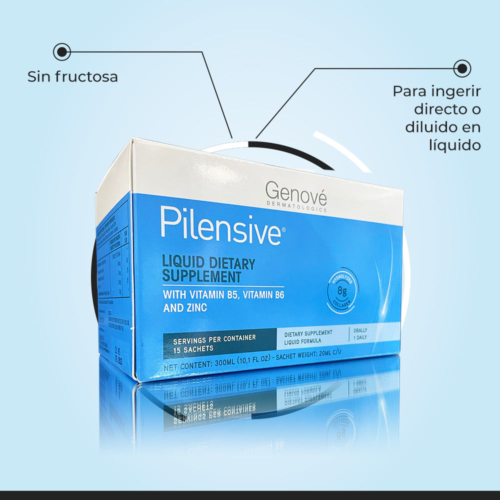 Kit 2x1 Pilopeptan 60 Cápsulas GRATIS 15 sobres de Pilensive