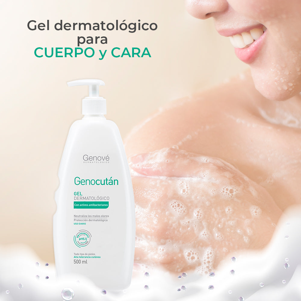 Kit 2X1 Genocután x 500 ml gel limpiador GRATIS 1 Genocután x 250ml