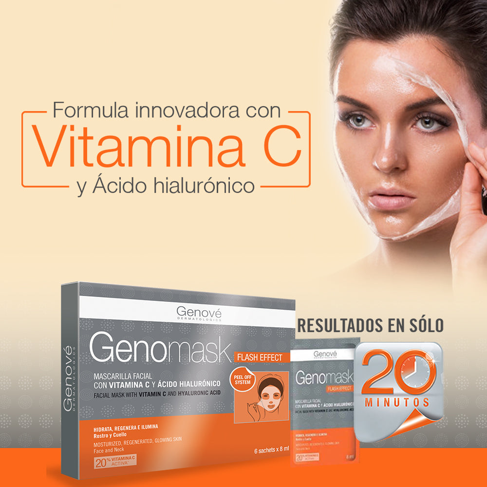 KIT 6x12 Mascarilla Vit C al 20%: Compra 6 sachets y lleva 12