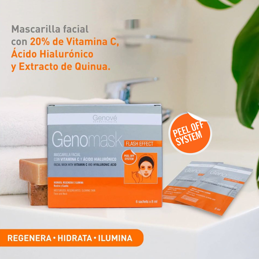 Genomask mascarilla de Vitamina C 20%