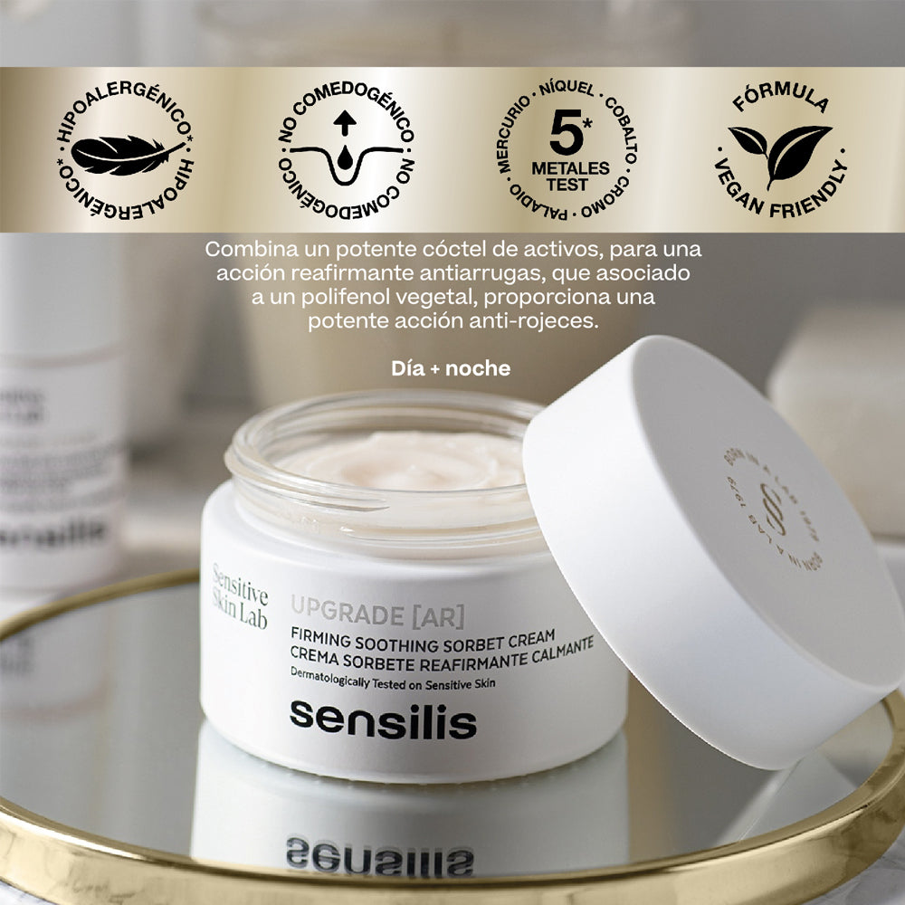 Kit Sensilis Skin Glow Glycolic Gel X 50ml GRATIS Sensilis Upgrade (AR) Crema Calmante X 50ml