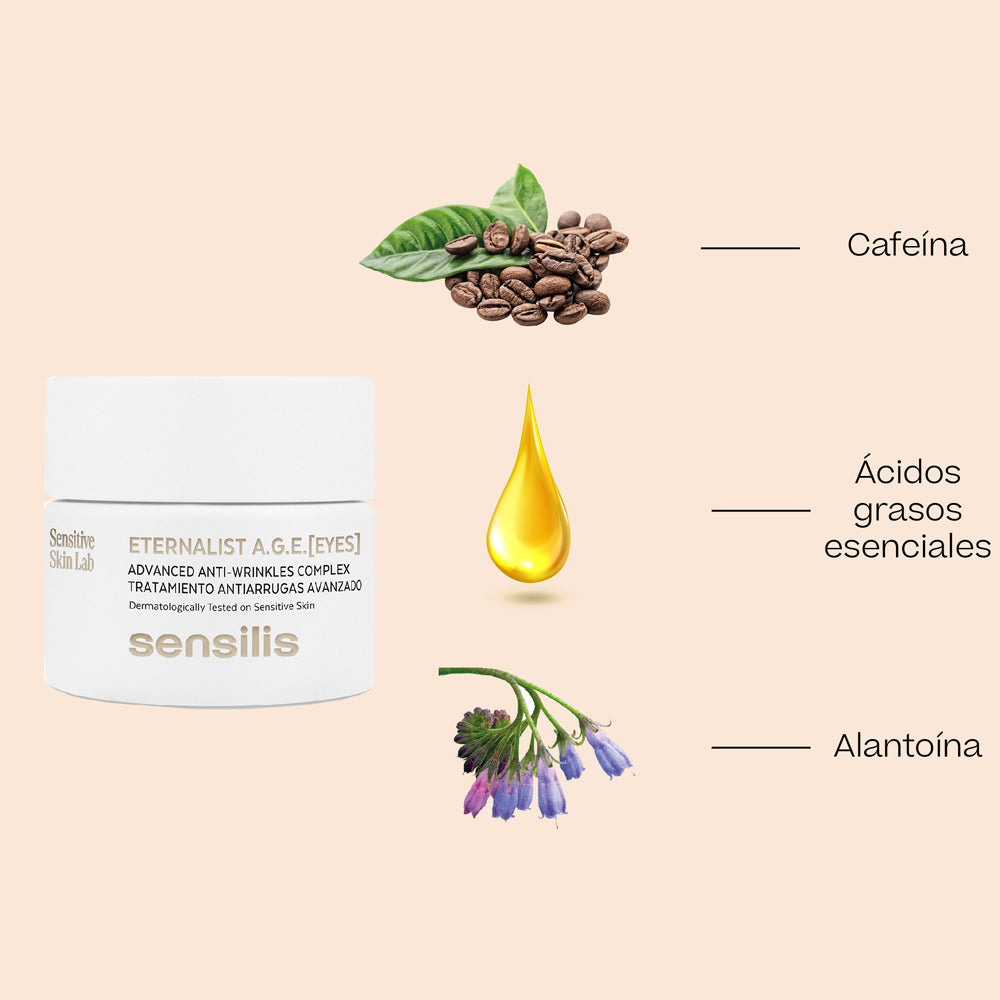 Kit Sensilis Eternalist A.G.E. (Retinol) GRATIS Sensilis Eternalist A.G.E X 20ml - contorno de ojos