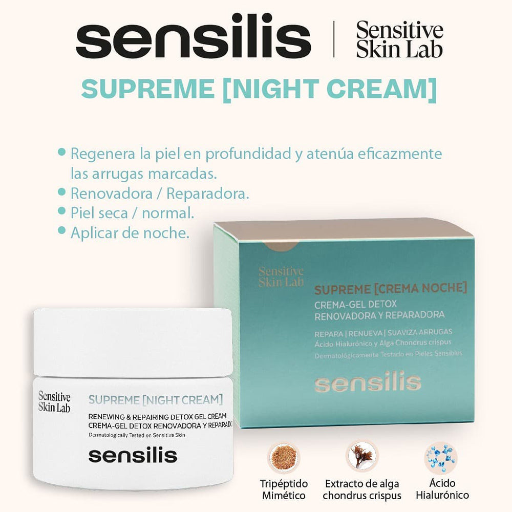 Sensilis Supreme Crema Noche Reparadora