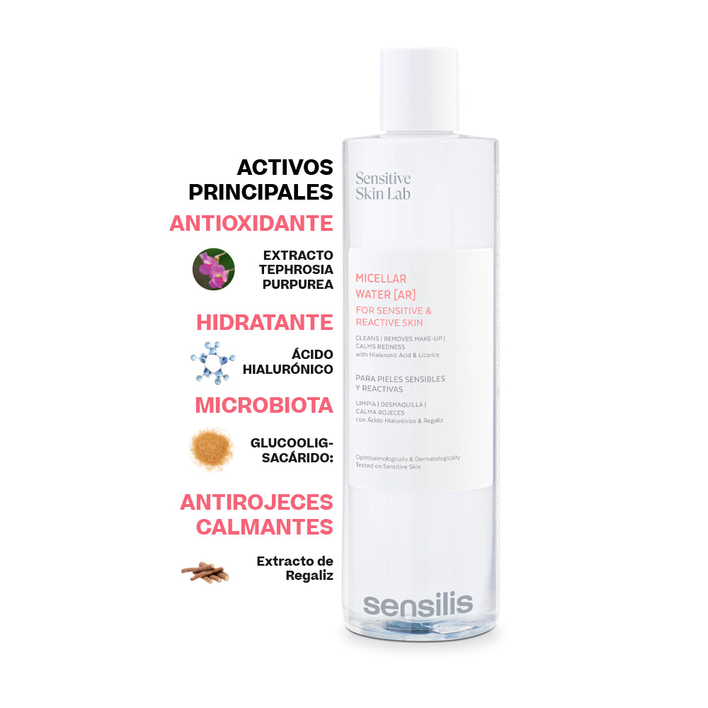 Sensilis Hyaluronic Micellar Water AR - Limpiadora